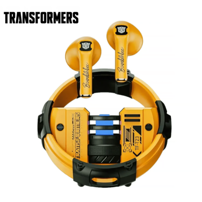 Audífonos Transformers Bumblebee TF-T23 Amarillo (In-Ear, Bluetooth)