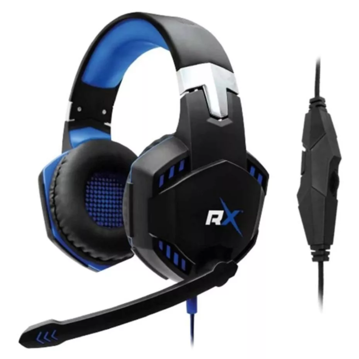 Audífonos Gaming, Reptilex, RX0014BL, Conector USB