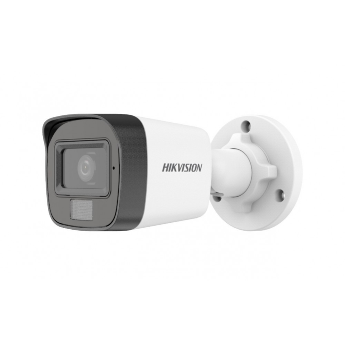 Cámara Bullet Hikvision DS-2CE16D0T-LFS (2.0MP, TVI, 2.8mm, 30M AUDIO, LUZ 20M)