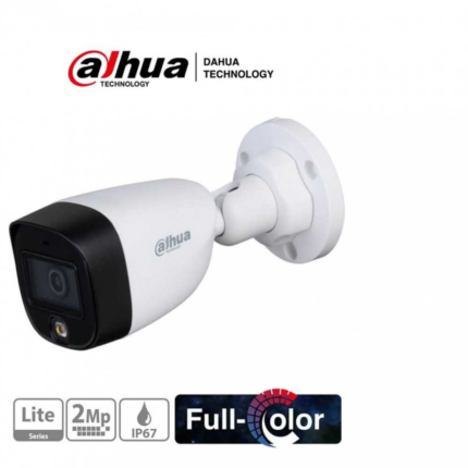 CAMARA DAHUA BULLET 2MP FULL COLOR 2.8 MM DH-HAC-HFW1209CLN-LED