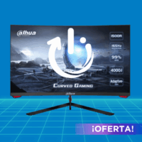 Led Monitor Gamer CURVO 24" Dahua E230C/ FULL HD/ 165Hz, 1ms, 99 % sRGB/ (HDMI/DP) Nuevo