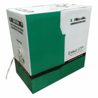 Caja UTP Interior Cat.6 305m 100% Cobre Ulink para Redes de Alto Rendimiento