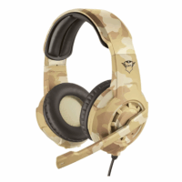Audífonos Gaming, Trust, GXT 310D Radius Desert, Conector Plug 3.5mm