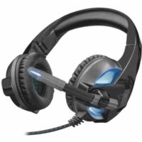 Audifonos Gamer Trust GXT 410 Rune (color negro)