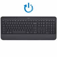 Teclado Logitech Signature K650 Bluetooth (Grafito)