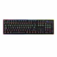 Teclado Gaming USB Mecánico Reptilex RX0004 Retroiluminado – Teclado mecánico con iluminación vibrante.
