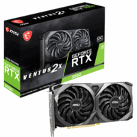 Tarjeta de Video MSI Nvidia GeForce RTX 3060 VENTUS 2X (12G OC, 12GB GDDR6, 192-bit)