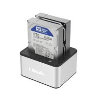 Docking Station Ulink UL-DCK250D (USB 3.0, SATA 3.5''/2.5'', Clonado)