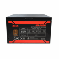 Fuente de Poder Clio ATX-600W Bronze (600W, 80P)