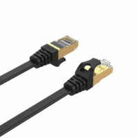 Cable UTP CAT 7 Unitek C1897BK-10M (10mts, Negro)