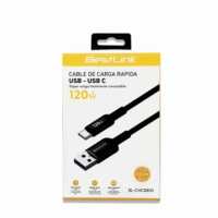 Cable USB 3.0 a USB C Bestlink BL-CHCB810 (Carga rápida, 120W, 1Mts)