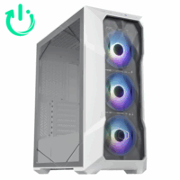 Gabinete COOLER MASTER MasterBox TD500 MESH V2 ARGB Micro ATX S/Fuente; Nuevo (WHITE)