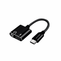Adaptador USB-C a USB-C + Audio BestLink BL-AD260A (3.5mm, Cable 120mm)