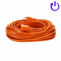 Alargador Eléctrico 20 Metros, Macrotel, Color Naranjo, Corriente 10A; 2500W; Nuevo