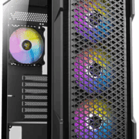 Gabinete Gamer Antec AX90 (Vidrio Templado, 4 Ventiladores ARGB, Mid Tower ATX)