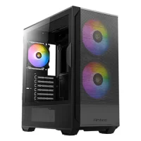 Gabinete Gamer Antec NX416L BK (Iluminación ARGB, Micro ATX, Diseño Compacto)