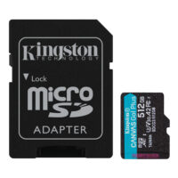 MicroSDXC Kingston SDCG4/512GB (Canvas Go! Plus, 512GB, Clase 10)