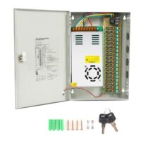 Fuente Switching ZKTeco (Kit en Gabinete, 12V 30A, 18 Canales)