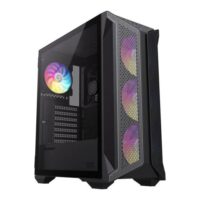 Gabinete Gamer GameMax Brufen COC (Vidrio Templado, 4 Ventiladores ARGB, Mid Tower ATX, USB-C)