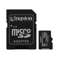 MicroSDXC Kingston SDCG4/512GB (Canvas Select Plus, 512GB, Clase 10)