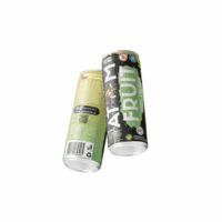 Bebida Atom Fruit Limón, menta & jengibre Energy Drink (lata)